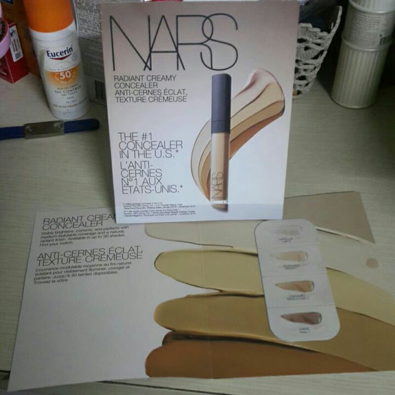 sample mẫu thử nars radiant creamy concealer