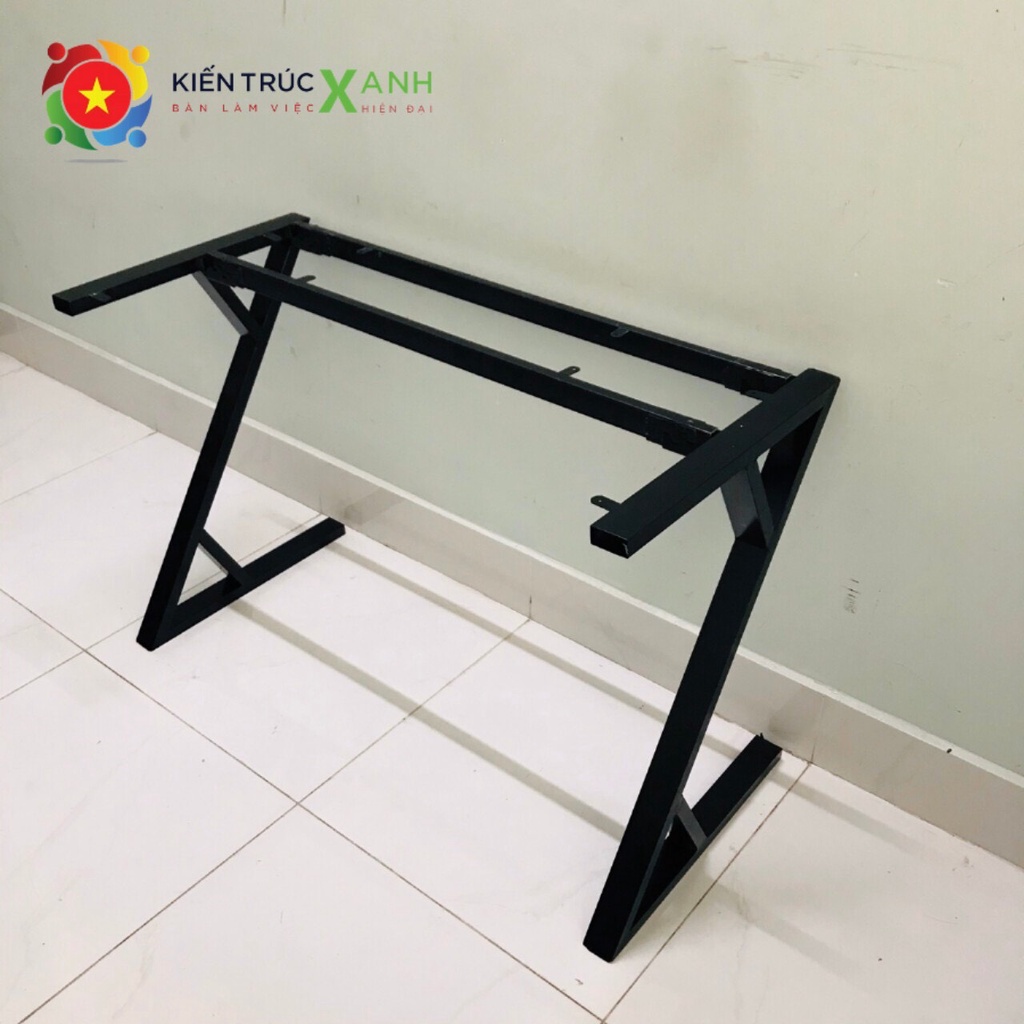 Khung bàn sắt, khung bàn làm việc, khung bàn văn phòng, khung bàn ghế, chân bàn U - K - X - Z sơn tĩnh điện.