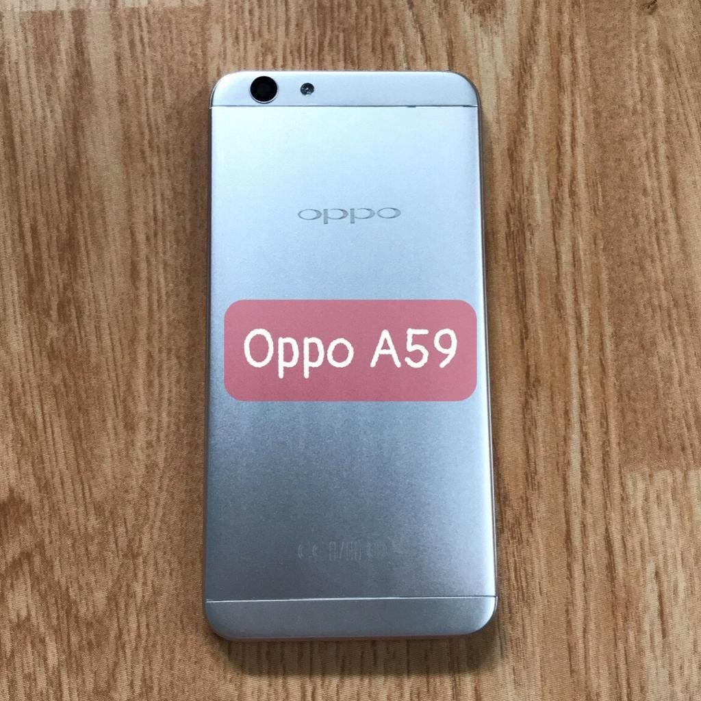 Bộ vỏ /nắp lưng / sườn máy OPPO A59 / F1S zin