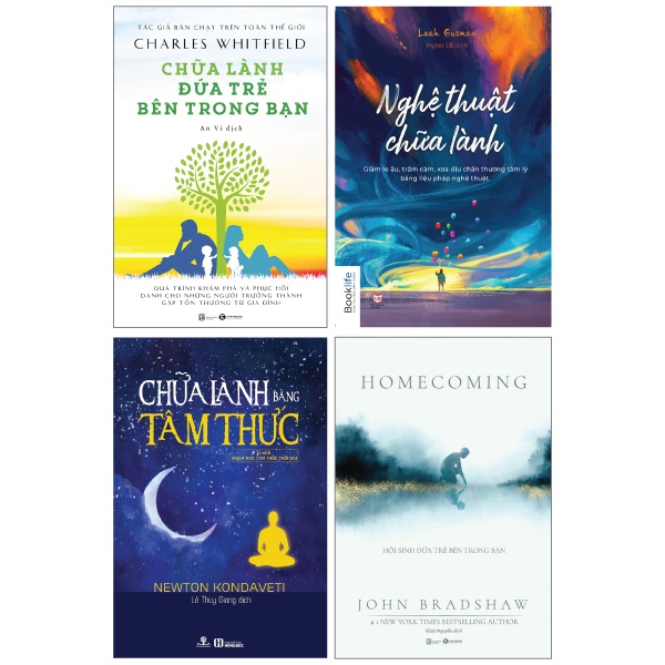 Combo sách Chữa Lành Bản Thân (Bộ 4 Cuốn)