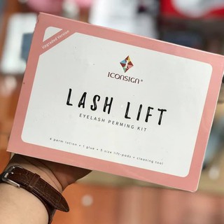 Bộ uốn mi hồng lash lift