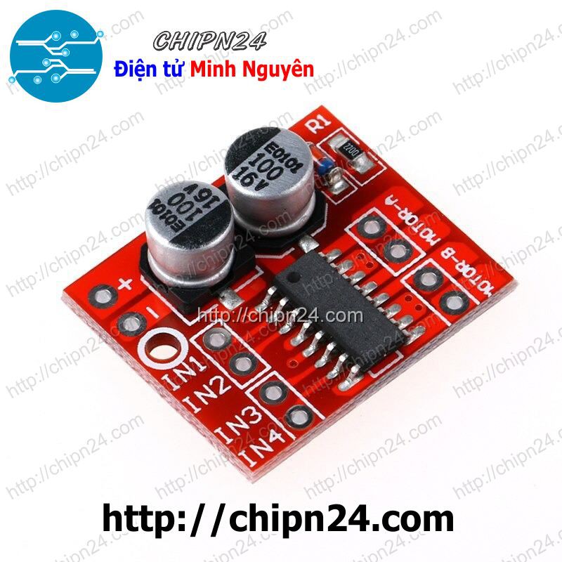 [1 CÁI] Mạch điều khiển động cơ DC Mini 2 cầu H MX1508