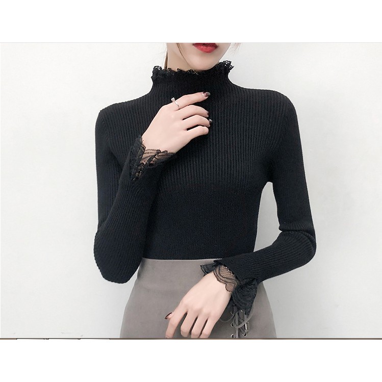 Áo Len Nữ Họa Tiết Hàng Quảng Châu Chất Đẹp Thiết Kế Trẻ Trung Sang Chảnh | BigBuy360 - bigbuy360.vn