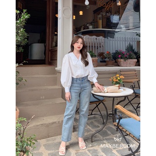 Áo sơ mi xếp li Willow Mayberoom
