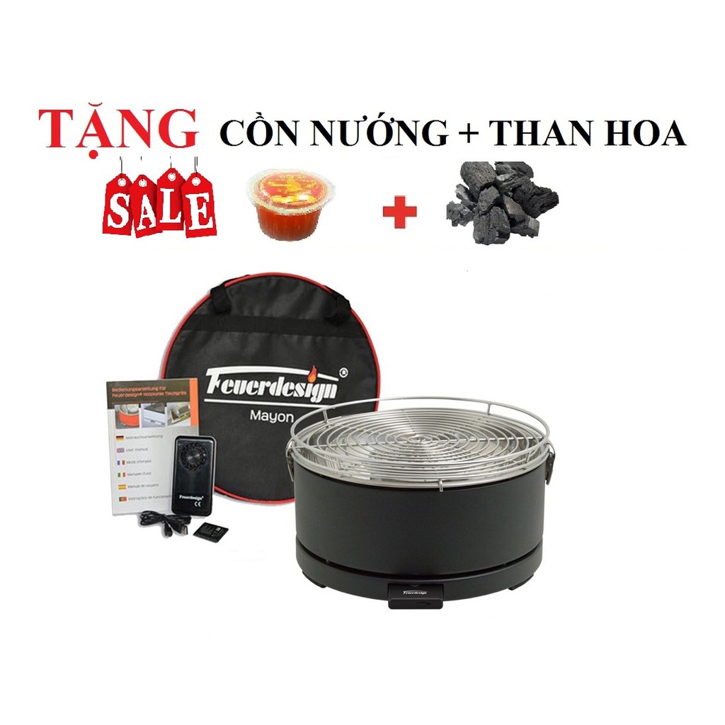 Bếp nướng than hoa không khói