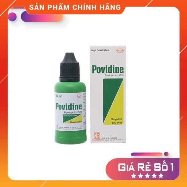 Dung dịch vệ sinh phụ khoa povidine 90ml