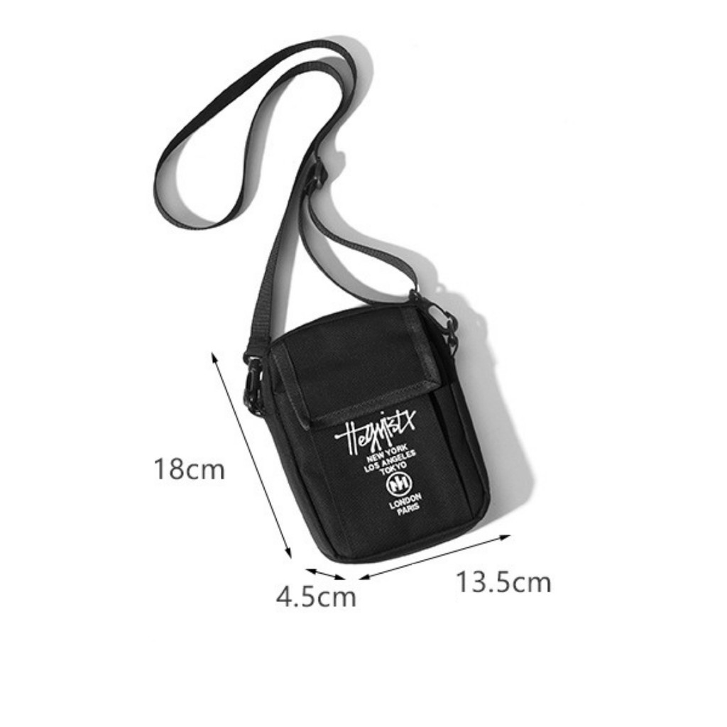 Túi Đeo Chéo STUXY Unisex Nam Nữ Mini Thời Trang Nhỏ Gọn Tiện Lợi, Thời Trang - The Black Box | BigBuy360 - bigbuy360.vn