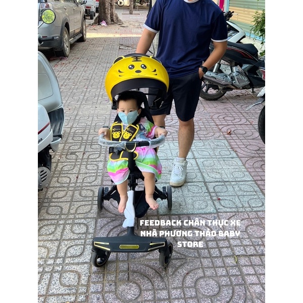 XE GẤP GỌN; ĐẢO CHIỀU THÔNG MINH BARBNE J20, A3, RIDE X1