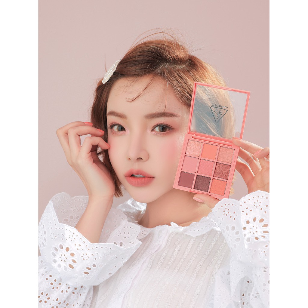 [CHÍNH HÃNG 100%] Bảng Phấn Mắt 9 Ô 3CE Multi Eye Color Palette #Beach Muse | BigBuy360 - bigbuy360.vn