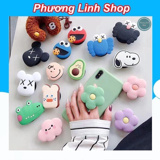 Giá đỡ điện thoại cầm tay iring - pop hình thú đáng yêu