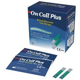 Que thử đường huyết máy on call plus, on call EZ I mới