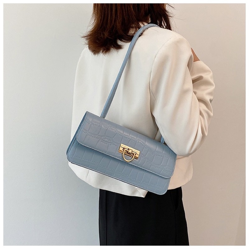 Túi đeo dưới cánh tay Hình Vuông Nhỏ Đơn Giản Thời Trang Mùa Hè Hàn Quốc 2022 NB00405