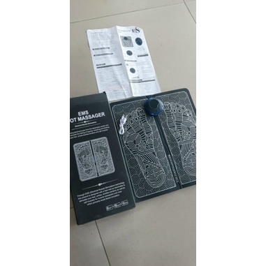 Thảm Massage Chân Pulse, Máy Massage Chân EMS 6 Chế Độ Matxa Giảm Đau Nhức, Mệt Mỏi Nhanh Chóng