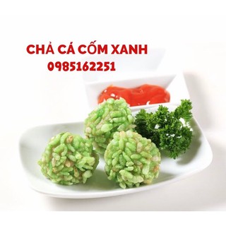 Chả cá cốm xanh- 500g. Ship hỏa tốc nội thành HCM