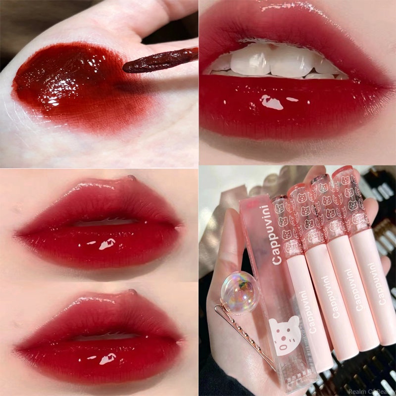 Son kem Cappuvini® Mềm Mướt Giữ Màu Lâu Son Bóng Căng Mọng