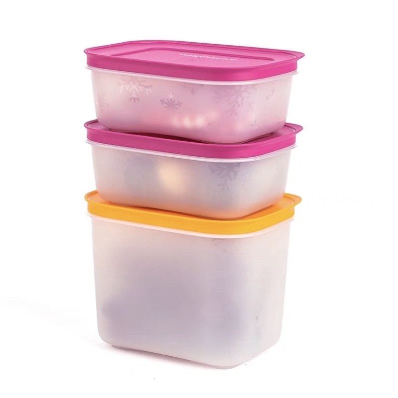 Set Tupperware Gen II (1h 1.1L + 2h 450ml)