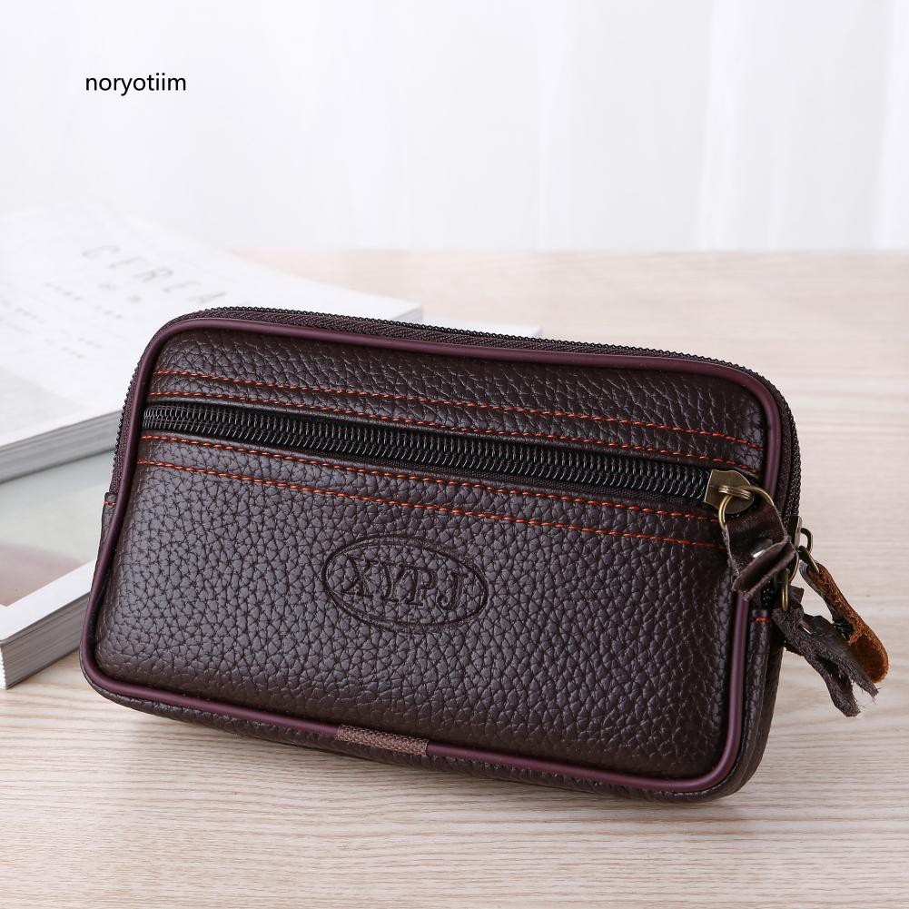 Túi giả da đeo thắt lưng kiểu dáng thể thao cho nam