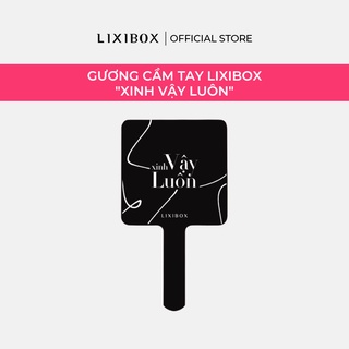 Gương Cầm Tay Lixibox - Black