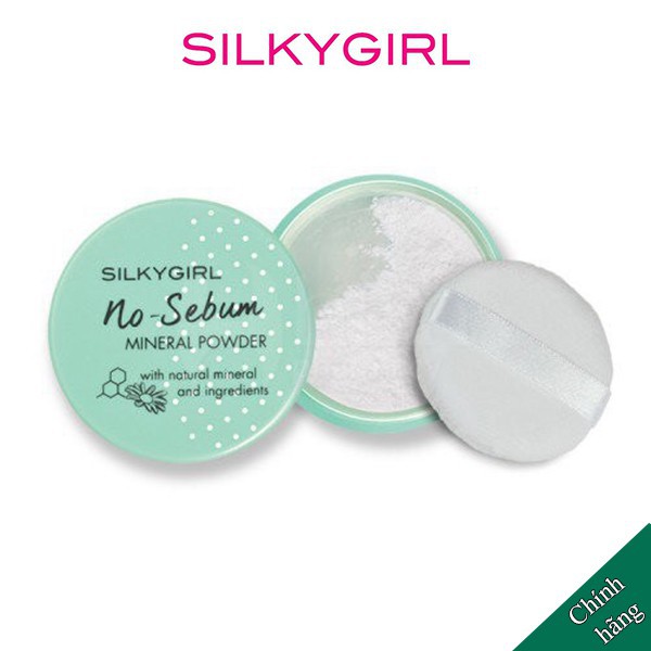 Phấn Phủ Khoáng Kiềm Dầu Silkygirl No-Sebum Mineral Powder 5g -1502646