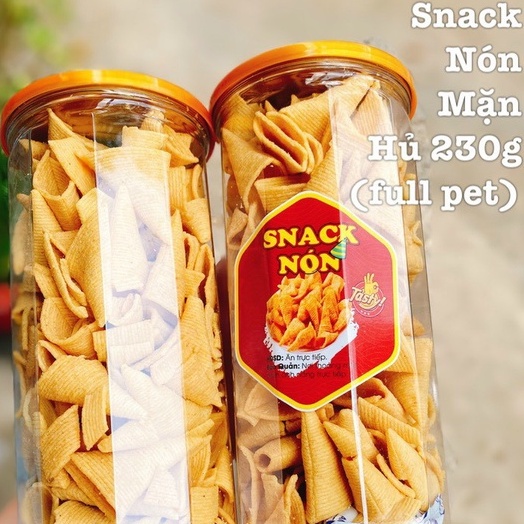 Snack nón mặn hũ 230gr