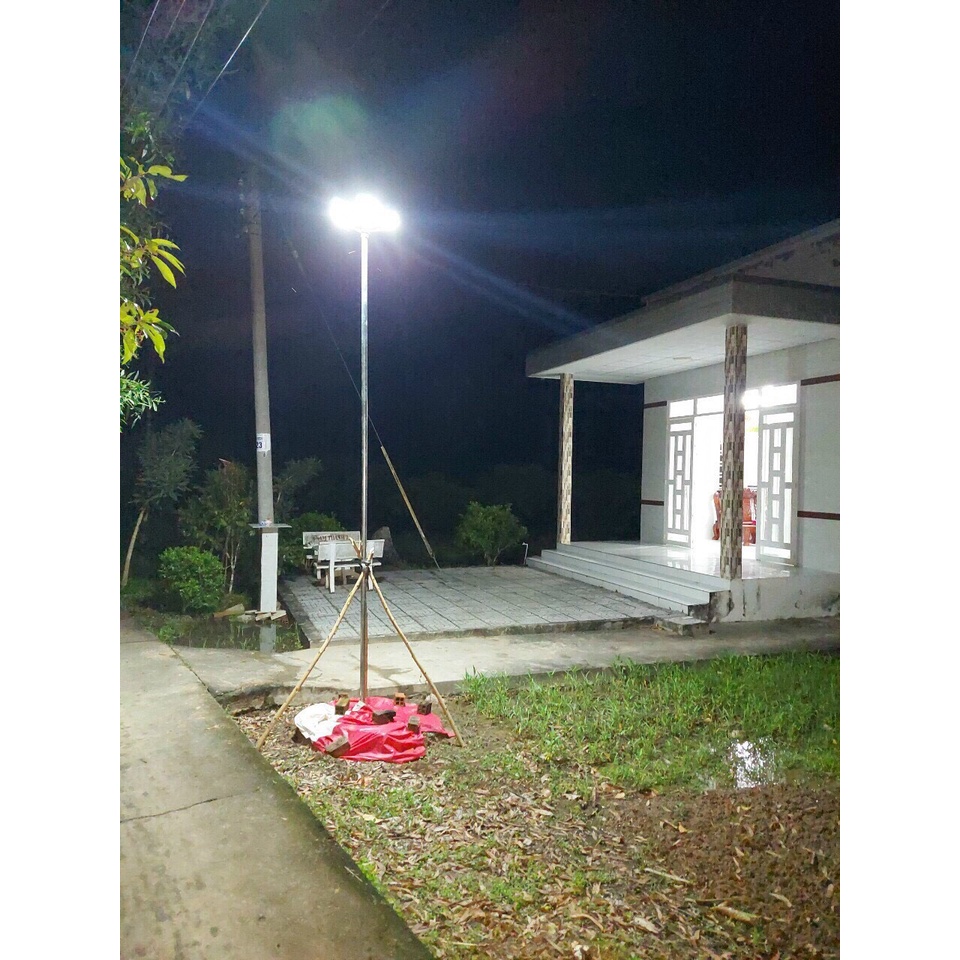 Đèn Năng Lượng Mặt Trời Sân Vườn Dĩa Bay UFO 300w,500w.Đèn Sân Vườn Năng Lượng Mặt Trời. Sáng Liên Tục