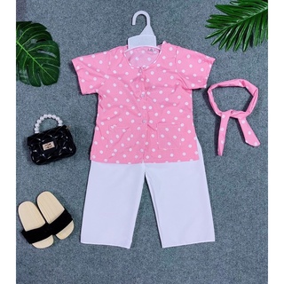 Bà Ba chấm bi cho bé đón Tết 💐