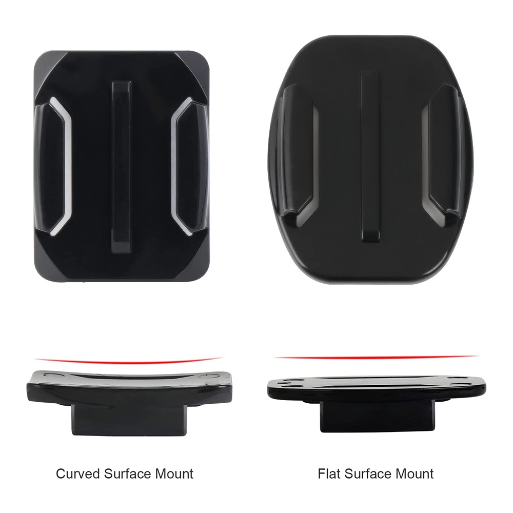 Bộ 8 Miếng Dán 3M Gắn Camera Hành Động GoPro Hero 10 9 8 7 6 5 4