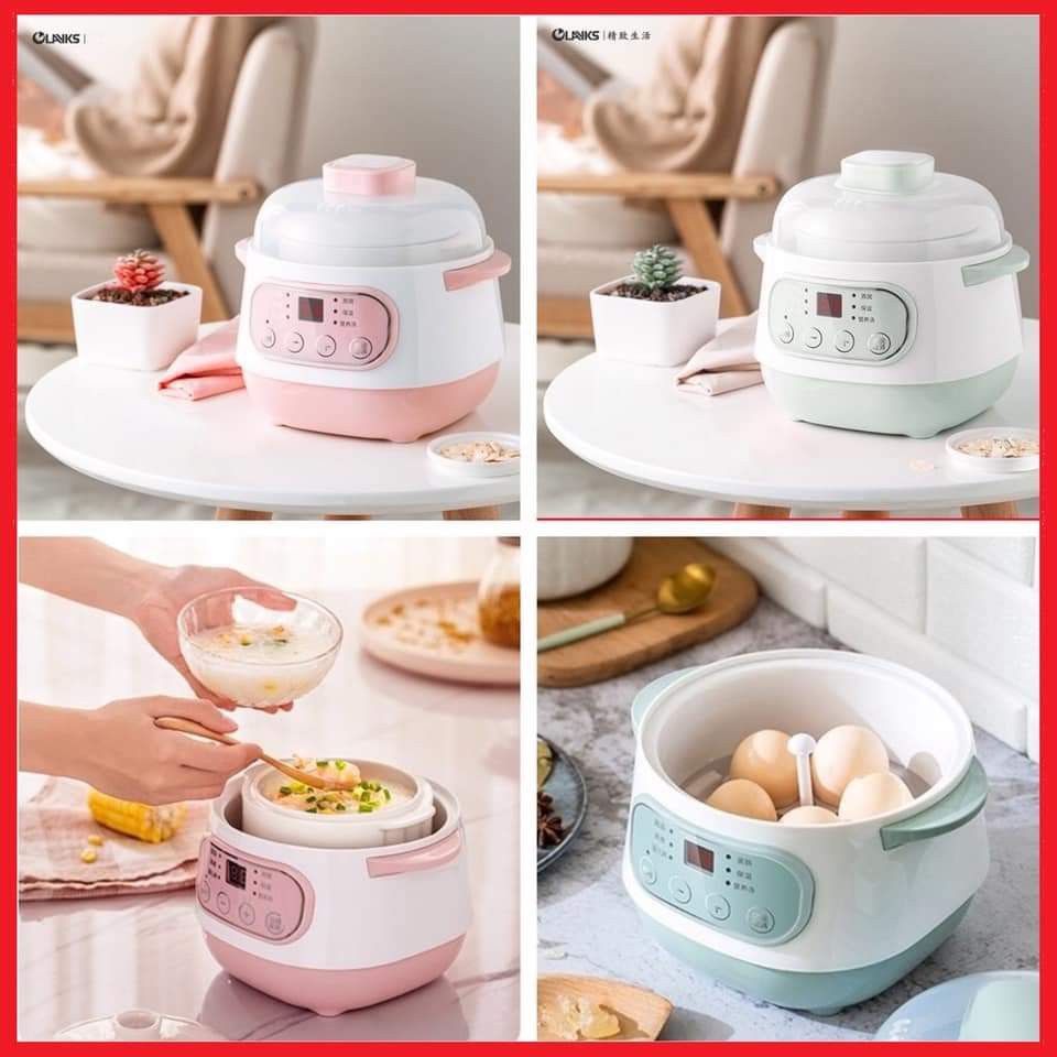 Nồi Hầm Đa Năng 4 in 1, Nồi ninh, hầm, tiện lợi, Phù hợp với mọi gia đình có trẻ nhỏ