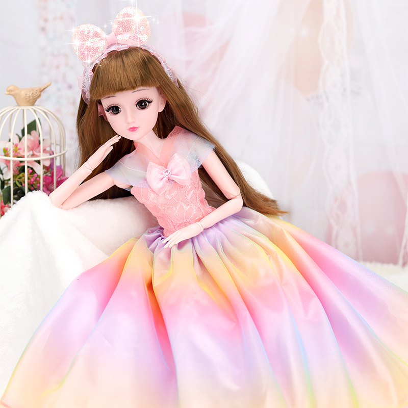 Lisa băng tuyết Nàng Tiên Cá Ariel công chúa Hey Búp bê Barbie phù hợp với siêu lớn aisha cô gái Đồ chơi