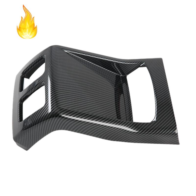 Khung Viền Máy Điều Hòa Hộp Tỳ Tay Bằng Sợi Carbon Cho Kia Sorento MQ4 2020 2021 2022