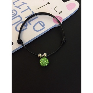 Vòng tay charm đá màu
