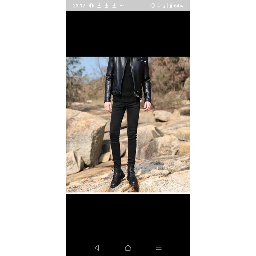 Quần vải jean bò baggy nam nữ co giãn hàng Quảng Châu phong cách Hàn Quốc sành điệu style năm 2022 SKShop22 | BigBuy360 - bigbuy360.vn