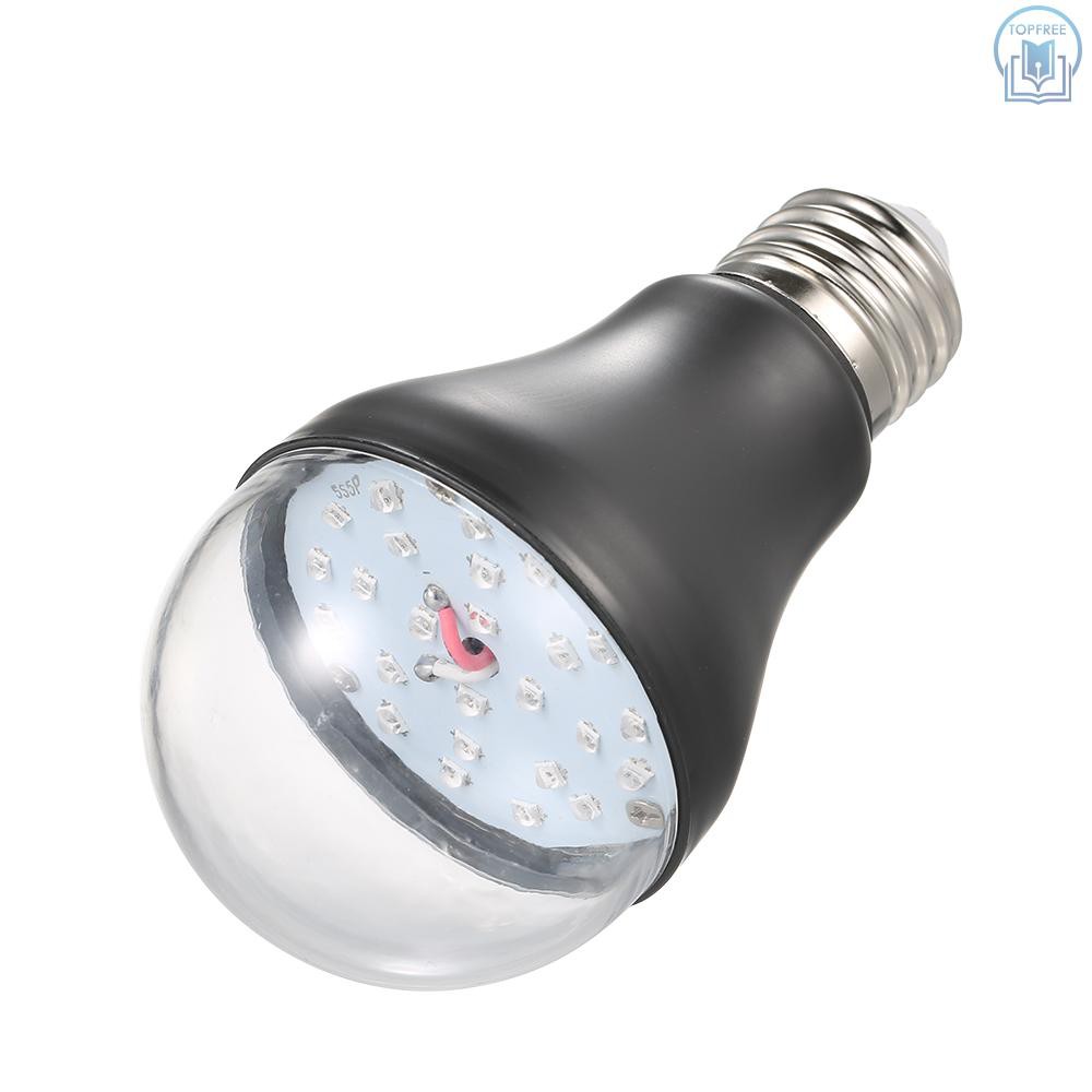 Bóng Đèn Led Uv Phát Quang E27 7w 25 Led 365nm Ac100V-240V A19 Tia Cực Tím