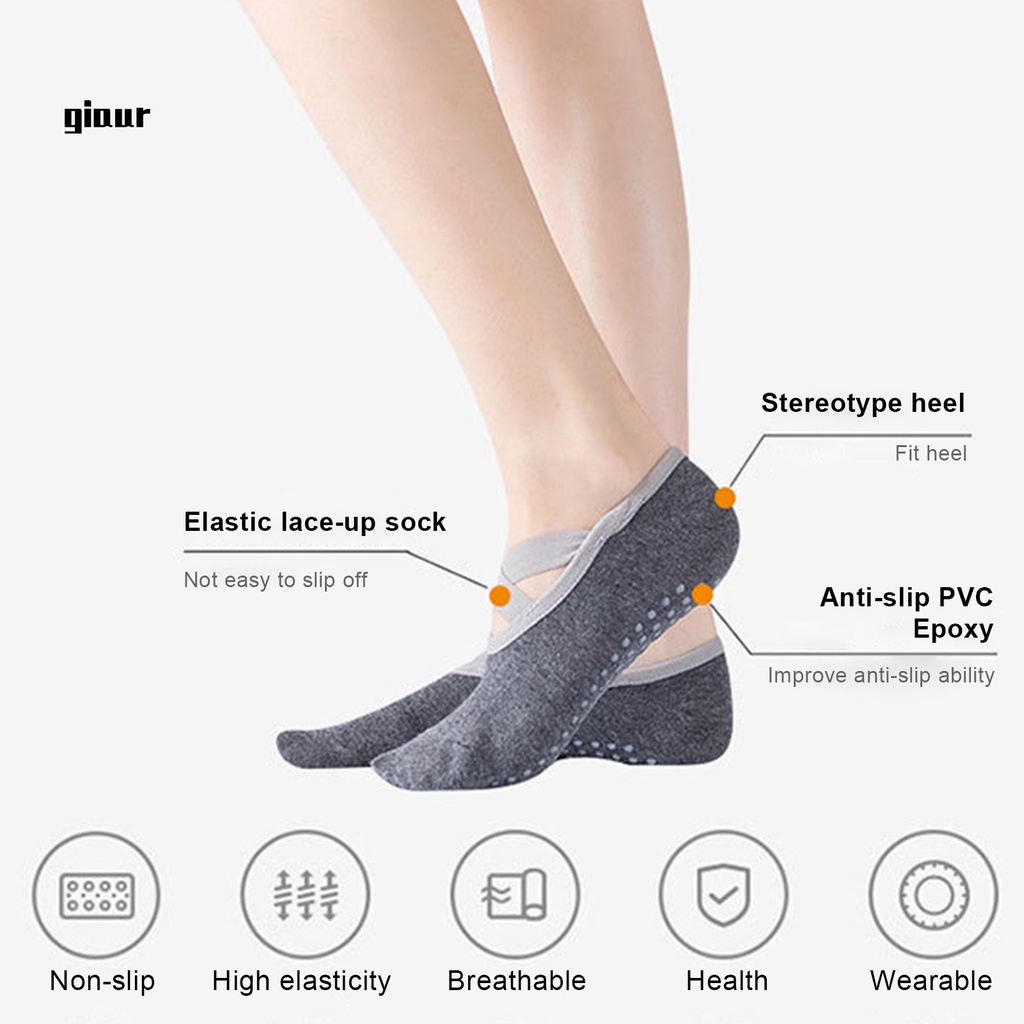 Vớ cổ thấp chống trượt thấm hút mồ hôi đa năng cho nữ