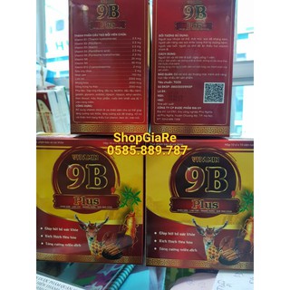 Vitamin 9B plus Giúp bồi bổ cơ thể, ăn ngủ ngon, cho người suy nhược, sau bệnh