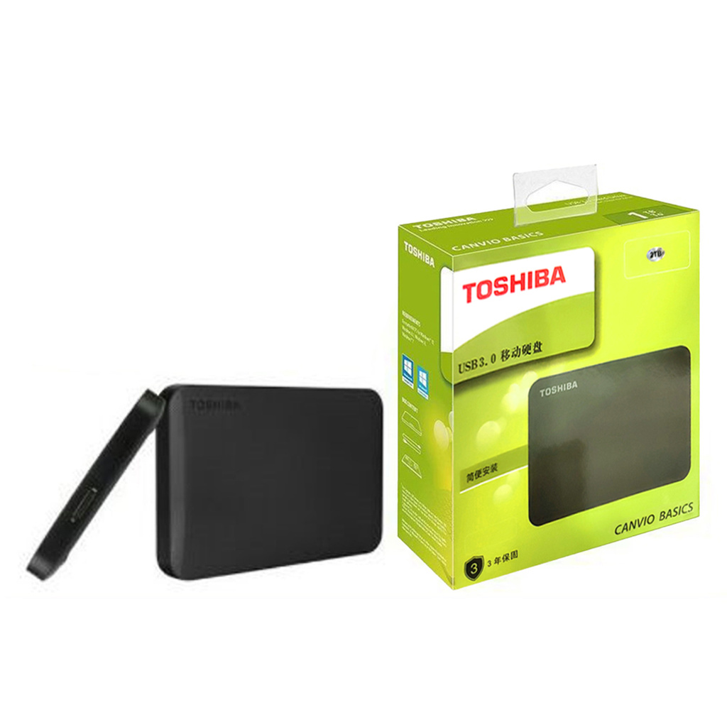 Ổ Cứng Đi Động Hdd Toshiba 500gb / 1tb / 2tb Usb 3.0 | BigBuy360 - bigbuy360.vn