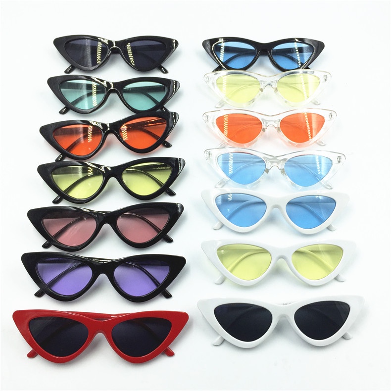 Kính Mát Gọng Mắt Mèo Phong Cách Hàn Quốc Thời Trang Cho Nữ