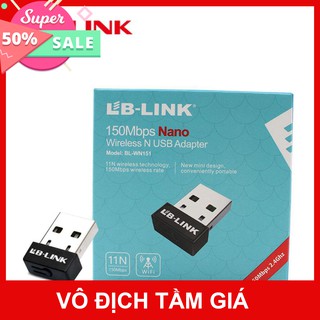 LBLink - USB thu Wifi Nano Tốc Độ 150Mbps FREE ship đơn từ 50k
