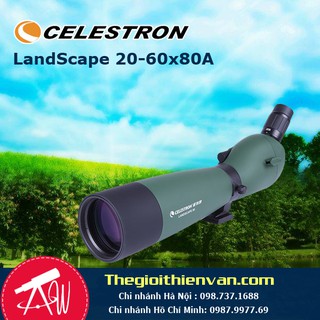 Ống ngắm zoom (Spotting Scope) Celestron LandScape 20-60x80A - CHÍNH HÃNG BẢO HÀNH 2 NĂM