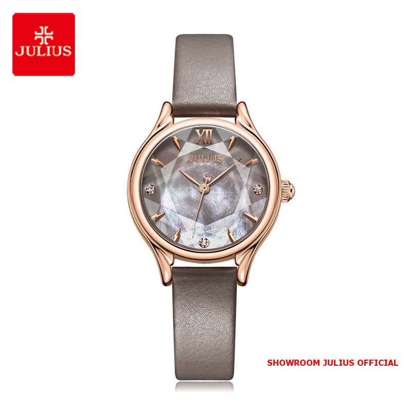 Đồng hồ nữ julius ja1154 dây da