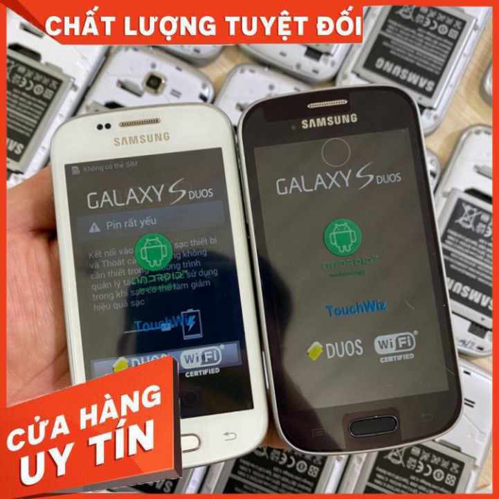 GIÁ SẬP SÀN Điện Thoại Cảm Ứng Samsung Galaxy S Duos S752 Hai Sim Hai Sóng Xem Youtube Thoải Mái GIÁ SẬP SÀN