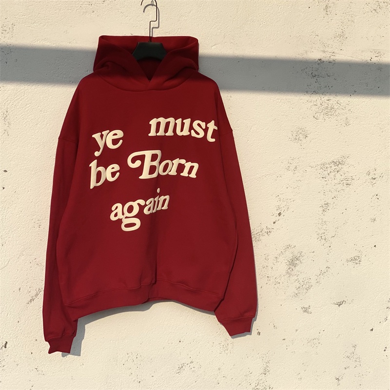 Cpfm Áo sweater Ba Chiều In Chữ Ba Chiều cpfm ye must be born again Phiên Bản Giới Hạn