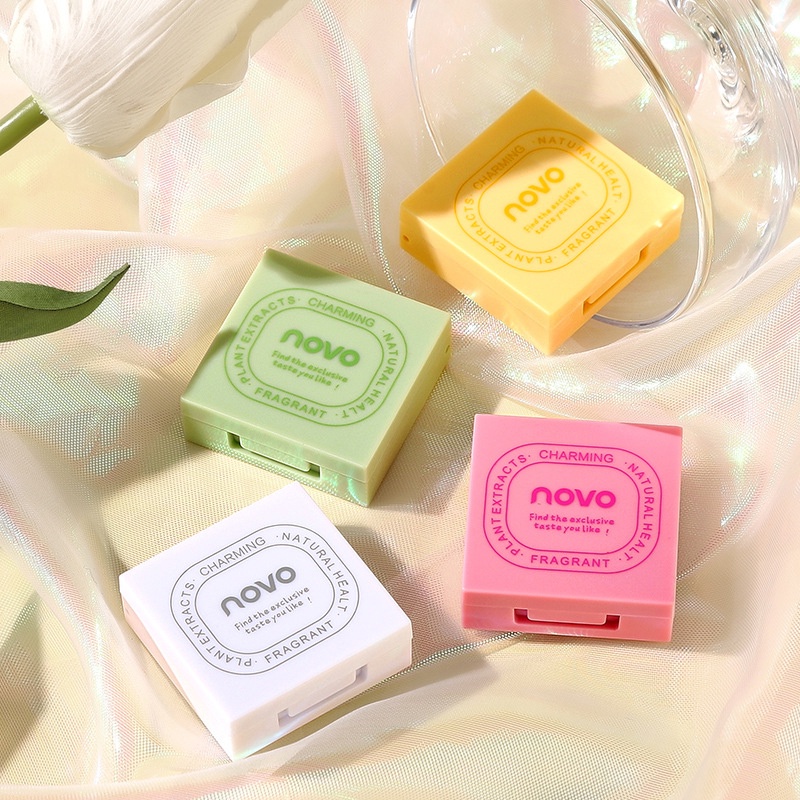 Nước Hoa Nhỏ Hình Vuông Màu Trơn Dành Cho Nam Nữ