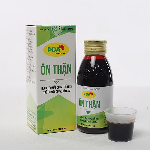 Pqa ôn thận người lớn, trẻ em đái dầm, tiểu đêm- chai 125ml - ảnh sản phẩm 1