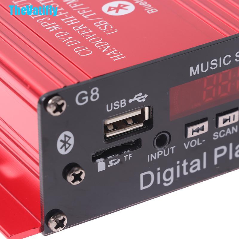 Máy Nghe Nhạc Mp3 G8 12v 200w 4 Aux Chất Lượng Cao