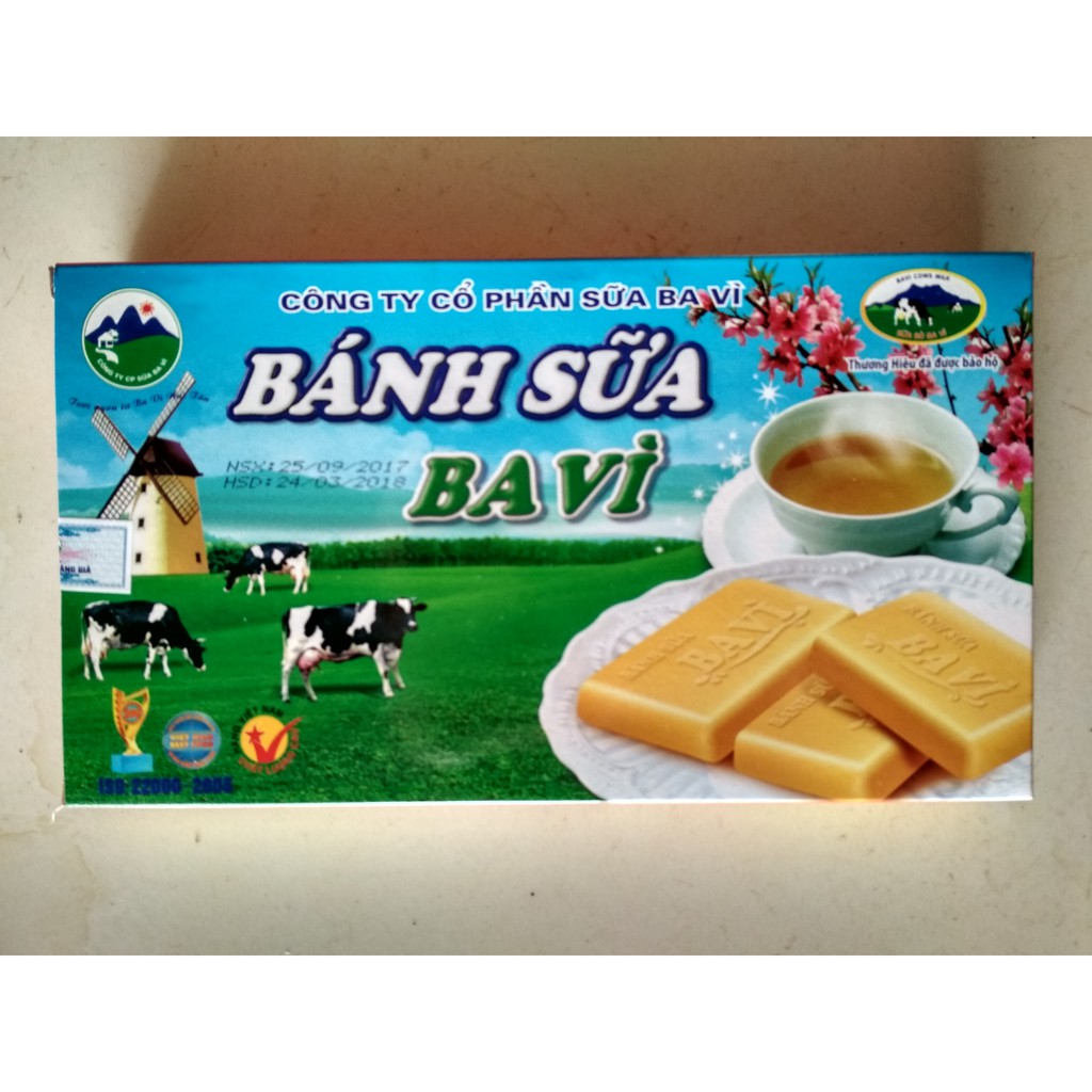 Đặc sản Bánh sữa bò Ba Vì (loại ngọt )