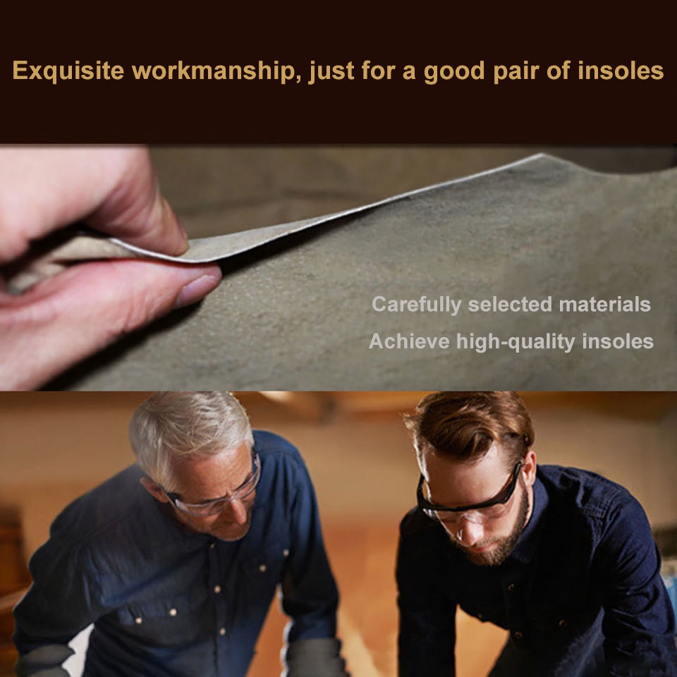 Miếng Lót Giày Thể Thao Bằng Da Thật Thấm Hút Mồ Hôi Thoáng Khí Cho Nam Và Nữ 35-46