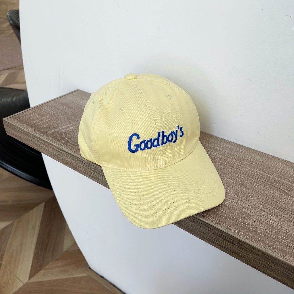 Mũ lưỡi trai thêu chữ Goodboys phong cách retro cá tính