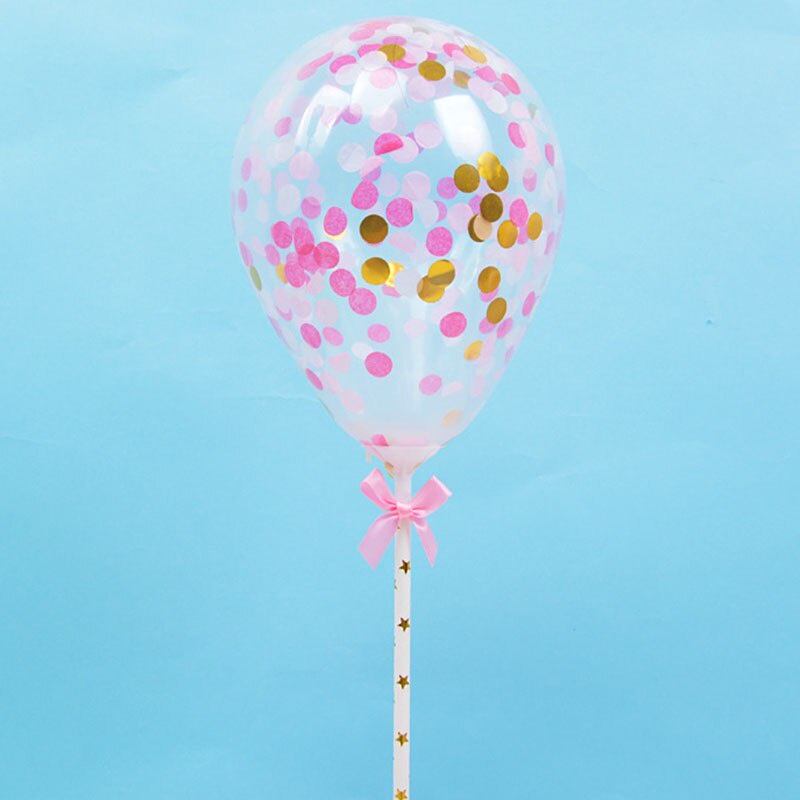 Set 3 Bong Bóng 5 inch Trang Trí Bánh Kem Sinh Nhật