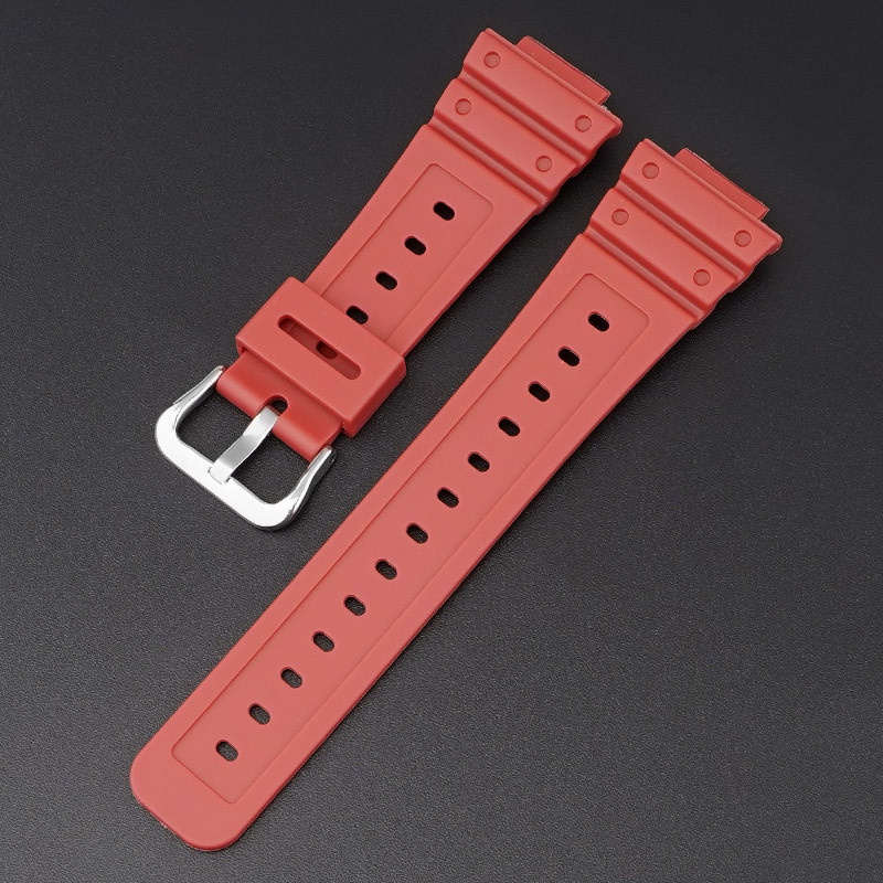 Dây Đeo Cao Su 16mm Chống Nước Tháo Gỡ Nhanh Cho Đồng Hồ Thể Thao Casio G-shock GA2100 GA2110